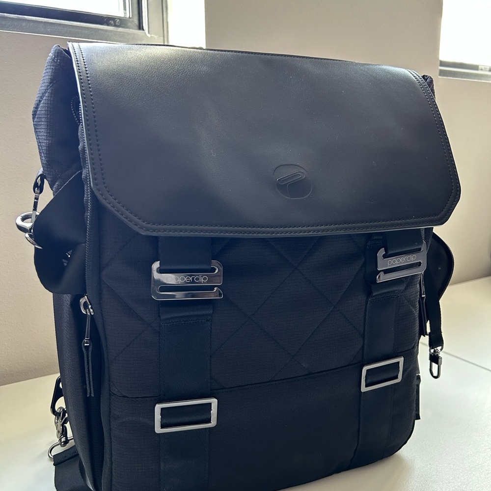 Paperclip Diaper bag